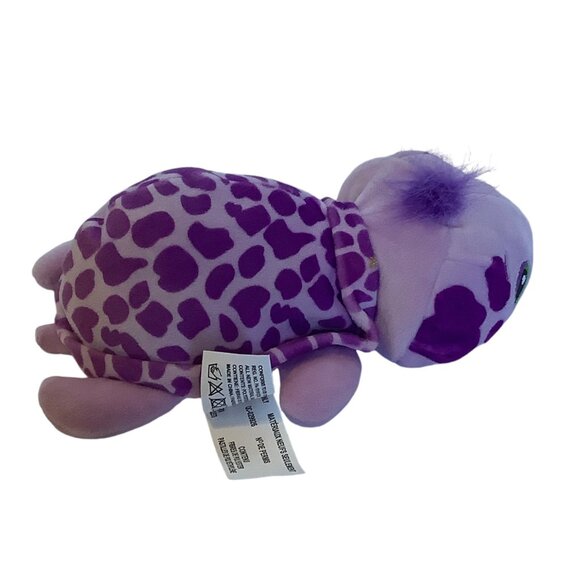 Cutetitos Purple Shellito Turrtlelito Burrito Plush Stuffed Animal 7" Leopard - Picture 3 of 6